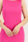 Rochie din stofa elastica fuchsia pana la genunchi tip creion - StarShinerS 6 - StarShinerS.ro