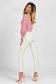 Bluza dama din material satinat roz prafuit cu maneci bufante si umeri goi - PrettyGirl 2 - StarShinerS.ro