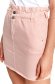 High waisted pink skirt pencil short cut with pockets 5 - StarShinerS.com