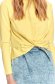 Loose fit neckline yellow women`s blouse 5 - StarShinerS.com