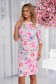 - StarShinerS with floral print midi pencil dress from elastic fabric 1 - StarShinerS.com