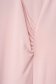 Rochie Artista roz scurta tip creion din stofa elastica si suprapunere de voal 4 - StarShinerS.ro