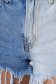 Pantaloni scurti SunShine de blugi cu talie inalta mulati cu mici rupturi de material in doua culori 5 - StarShinerS.ro