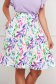 StarShinerS skirt with floral print thin fabric midi cloche 1 - StarShinerS.com