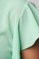 - StarShinerS mint women`s blouse with ruffle details loose fit thin fabric 5 - StarShinerS.com
