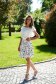 White skirt cloth short cut cloche with elastic waist - StarShinerS 3 - StarShinerS.com