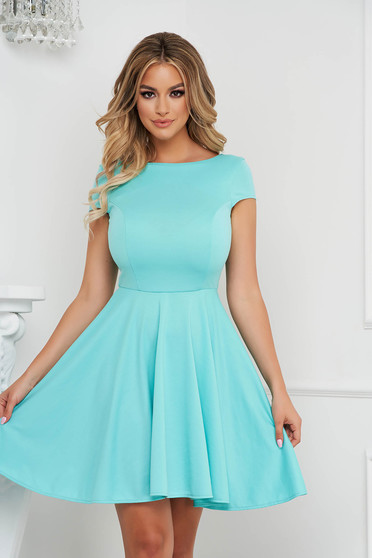 Online Dresses, Mint StarShinerS dress cloche slightly elastic fabric v back neckline - StarShinerS.com