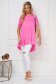 - StarShinerS pink women`s blouse thin fabric asymmetrical loose fit 2 - StarShinerS.com