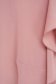 Women's Light Pink Thin Material Blouse with Loose Fit and Ruffles - StarShinerS 3 - StarShinerS.com
