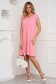 - StarShinerS coral dress thin fabric loose fit with cut back 3 - StarShinerS.com