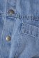 Blue jumpsuit denim with pockets short cut 5 - StarShinerS.com