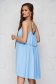Lightblue dress thin fabric loose fit with rounded cleavage 2 - StarShinerS.com