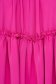 Rochie roz din material vaporos si subtire cu croi larg cu bretele si decolteu rotunjit 3 - StarShinerS.ro