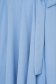 Rochie din georgette albastru-deschis scurta in clos cu elastic in talie si maneci bufante - StarShinerS 5 - StarShinerS.ro