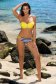 Yellow swimsuit with push-up bra 1 - StarShinerS.com