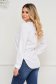 White women`s blouse loose fit cotton 2 - StarShinerS.com