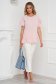 Lightpink women`s blouse loose fit airy fabric with ruffle details 4 - StarShinerS.com