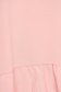 Bluza dama Lady Pandora roz deschis cu croi larg din material vaporos cu volanase 3 - StarShinerS.ro