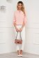 Lightpink women`s blouse loose fit a front pocket georgette 4 - StarShinerS.com