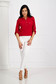 Red women`s blouse loose fit a front pocket georgette 3 - StarShinerS.com
