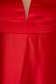 Red dress occasional long cloche from satin with deep cleavage 4 - StarShinerS.com