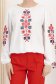 Bluza za dame od pamuka s širokim krojem i vezeninom - SunShine 4 - StarShinerS.hr