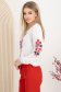 Bluza za dame od pamuka s širokim krojem i vezeninom - SunShine 2 - StarShinerS.hr