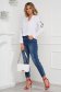 White women`s blouse cotton loose fit long sleeved 3 - StarShinerS.com