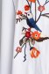 Bluza dama din bumbac alba cu croi larg si maneci lungi cu broderie florala - SunShine 4 - StarShinerS.ro