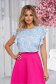 Bluza dama din material subtire cu croi larg si volanase la maneca - StarShinerS 1 - StarShinerS.ro