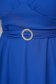 Rochie din voal albastra scurta in clos cu maneci bufante - Artista 5 - StarShinerS.ro
