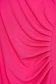 Rochie Lady Pandora roz scurta tip creion din stofa elastica cu pliuri de material 4 - StarShinerS.ro