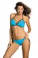 Lightblue swimsuit 2 pieces with push-up cups normal bikinis metallic details 2 - StarShinerS.com