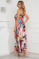 Rochie din material vaporos lunga in clos cu bretele - SunShine 2 - StarShinerS.ro