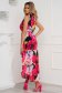 Rochie din voal asimetrica in clos cu elastic in talie - SunShine 3 - StarShinerS.ro