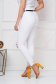 White jeans skinny jeans high waisted ripped with pockets 3 - StarShinerS.com