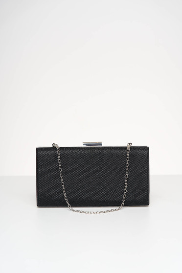 Black bag occasional with glitter details