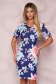 Rochie din stofa neelastica subtire scurta tip creion cu decolteu in v - StarShinerS 5 - StarShinerS.ro