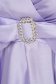 Lila dress midi occasional cloche from veil fabric sleeveless detachable cord 5 - StarShinerS.com