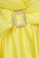 Rochie din voal galbena midi in clos cu cordon detasabil - PrettyGirl 5 - StarShinerS.ro