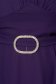 Purple dress short cut cloche airy fabric short sleeves 5 - StarShinerS.com