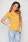 Yellow StarShinerS t-shirt cotton loose fit 1 - StarShinerS.com