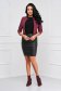 Fusta din piele ecologica neagra scurta tip creion - SunShine 4 - StarShinerS.ro