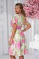 Rochie din material fin la atingere scurta in clos cu imprimeu digital - StarShinerS 2 - StarShinerS.ro