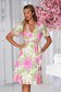 Rochie din material fin la atingere scurta in clos cu imprimeu digital - StarShinerS 1 - StarShinerS.ro