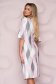 Dress office straight midi thin fabric nonelastic fabric soft fabric 2 - StarShinerS.com