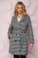 Overcoat thick fabric detachable cord lateral pockets soft fabric with straight cut 6 - StarShinerS.com