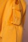 Mustard coat loose fit long detachable cord cloth 6 - StarShinerS.com