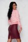 Pulover scurt casual din material tricotat elastic accesorizat cu nasturi si buzunare 2 - StarShinerS.ro