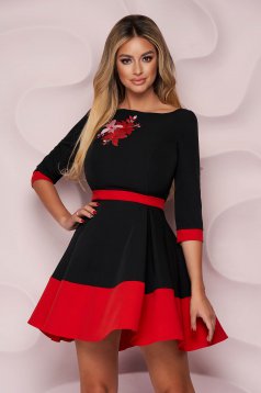 - StarShinerS red dress cloche thin fabric